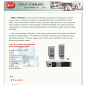 Tablet Screenshot of greatforward.com.tw